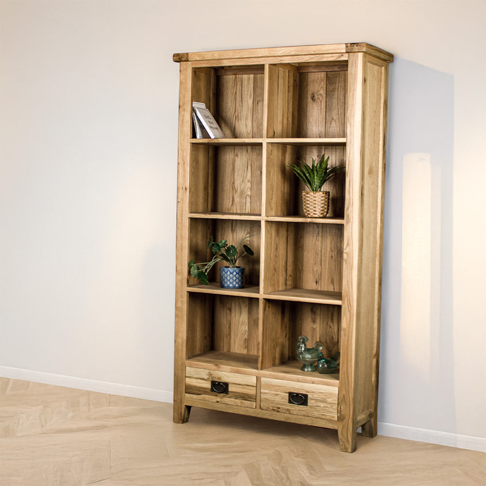 Vancouver Value Large Oak Bookcase