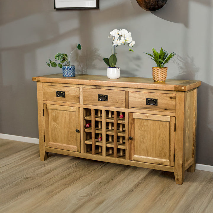 Vienna Oak Medium Wine Buffet