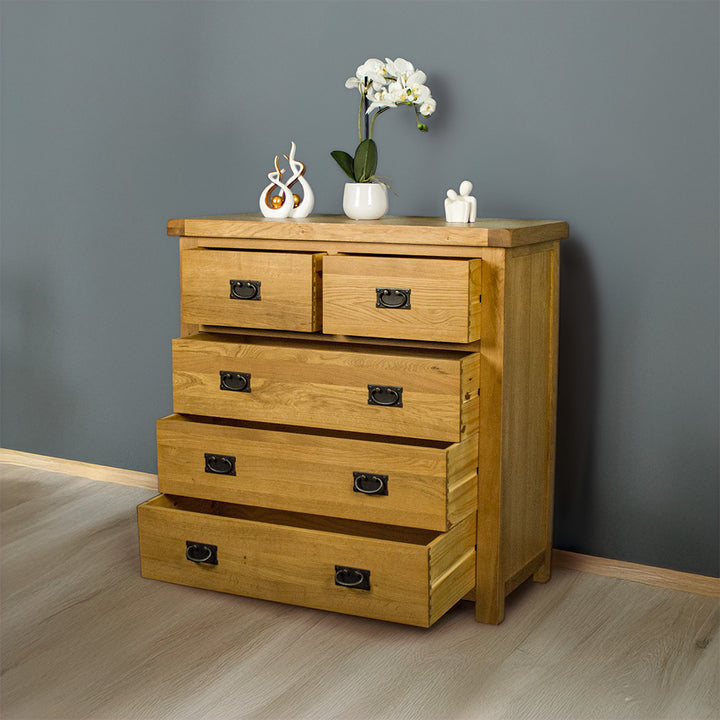 Queensland Five Drawer Tallboy