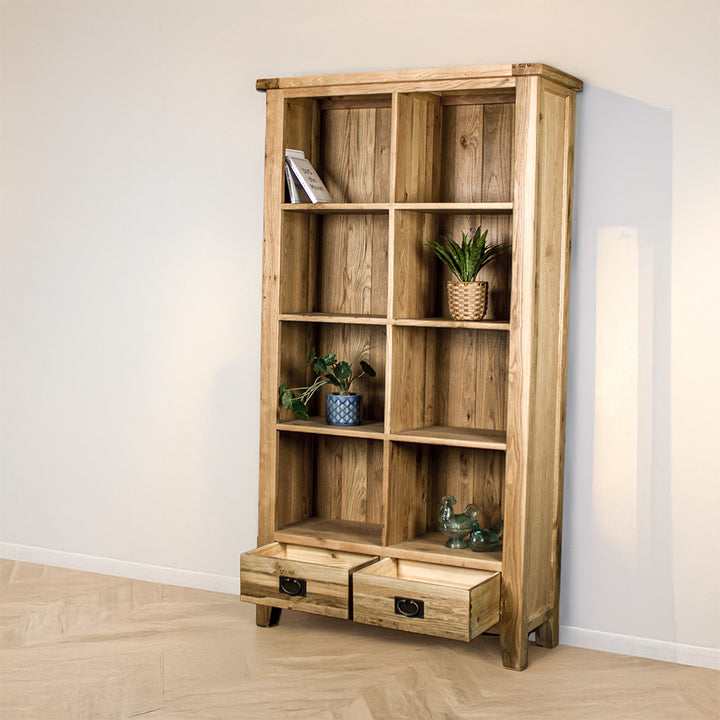 Vancouver Value Large Oak Bookcase