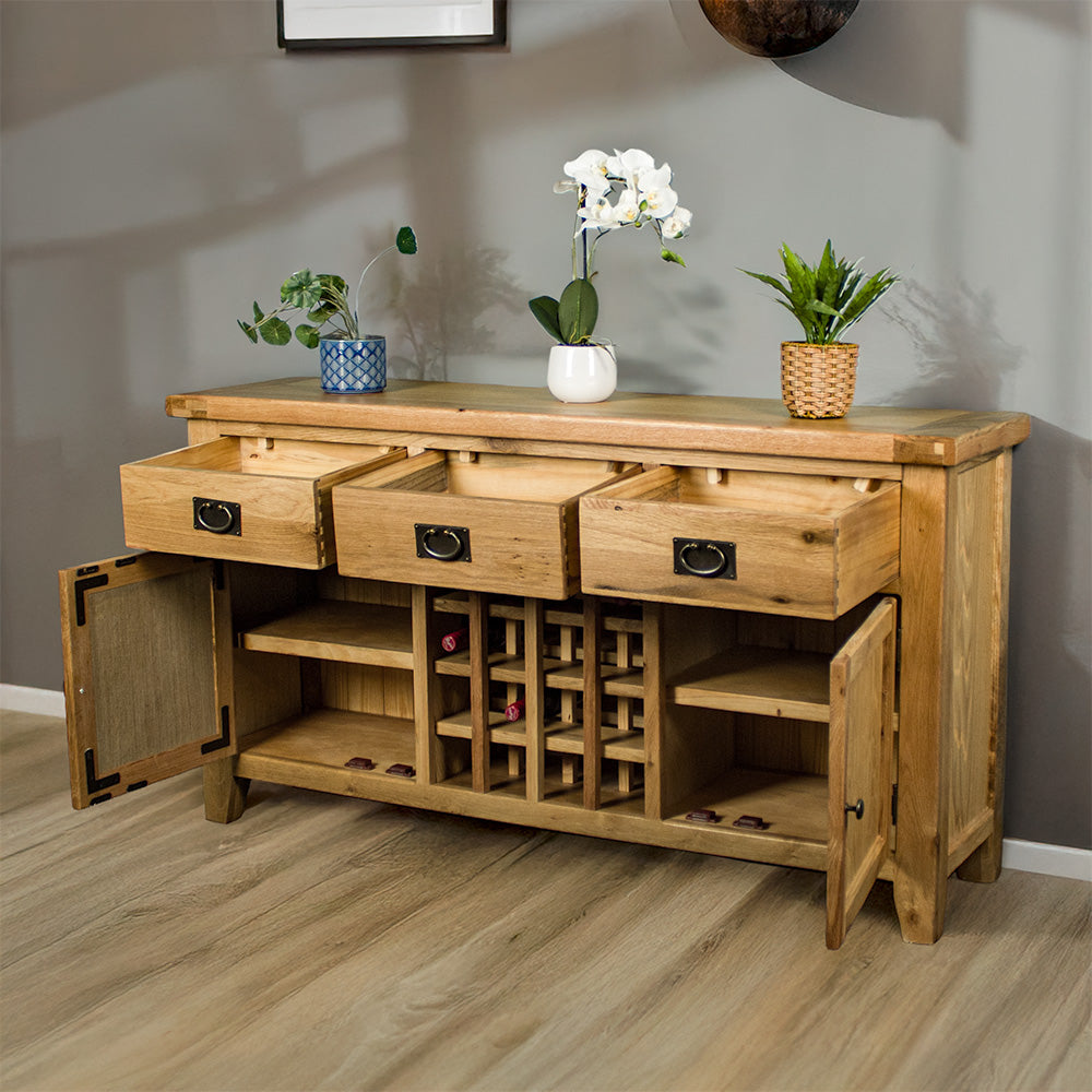 Vienna Oak Medium Wine Buffet