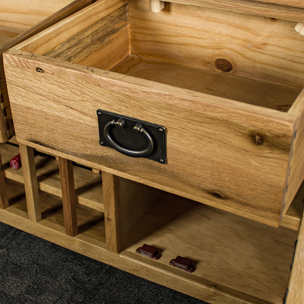 Vienna Oak Medium Wine Buffet