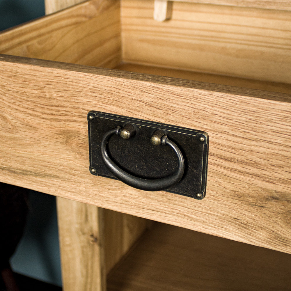 Vienna Large Oak Bookcase