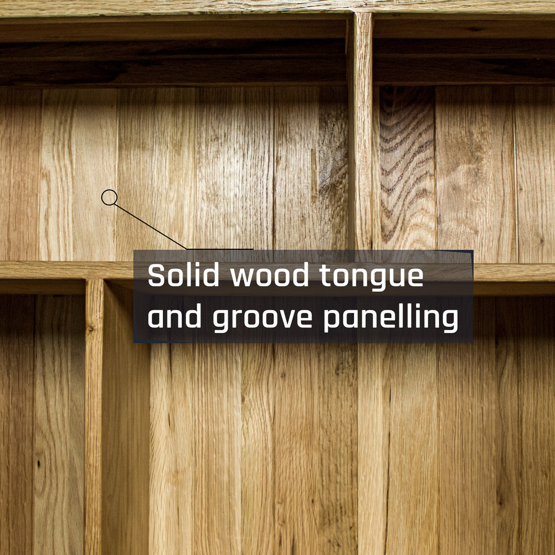 Versailles Outback Oak Bookshelf
