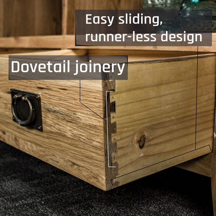 Vancouver Value Large Oak Bookcase
