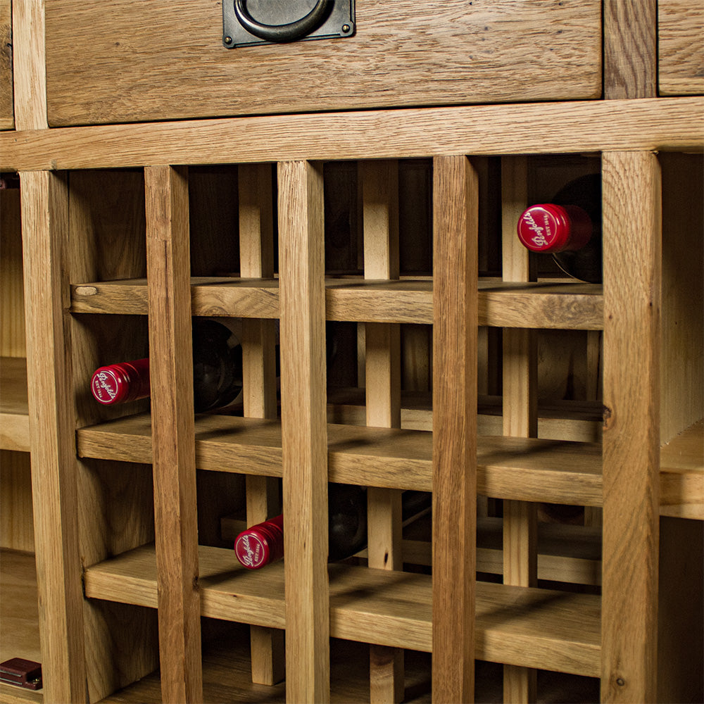 Vienna Oak Medium Wine Buffet