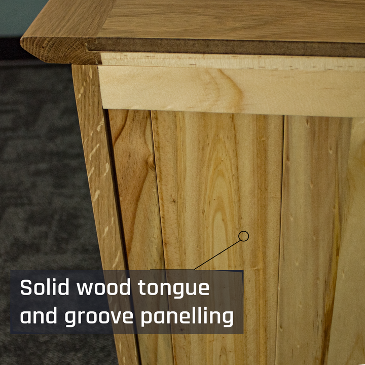 Victoria Small Oak Cupboard