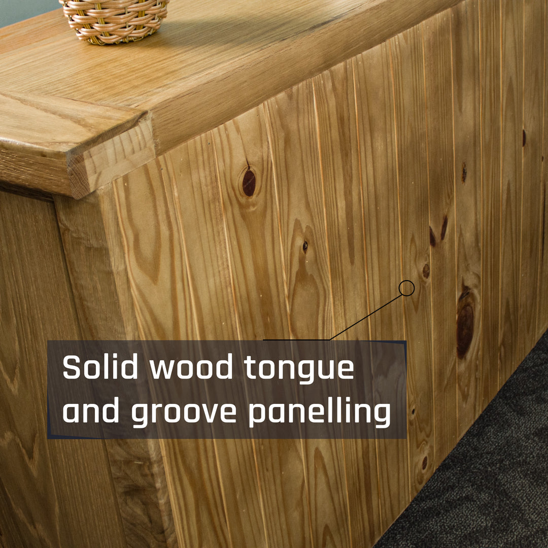 Vienna Oak Medium Wine Buffet