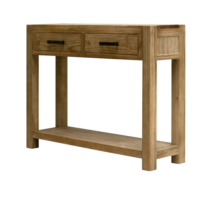 VAN-HT02 Vancouver 2 Drawer NZ Pine Hall Table Default