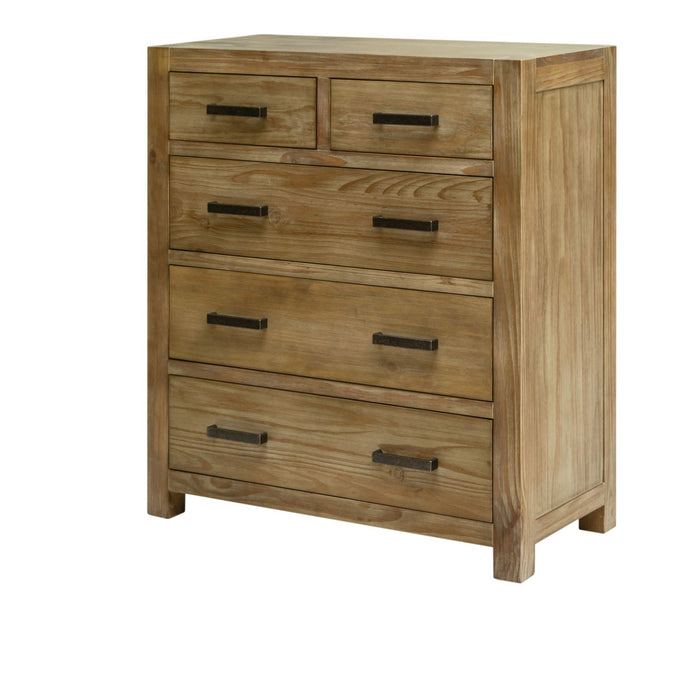 VAN-TB5 Vancouver 5 Drawer NZ Pine Tallboy Default