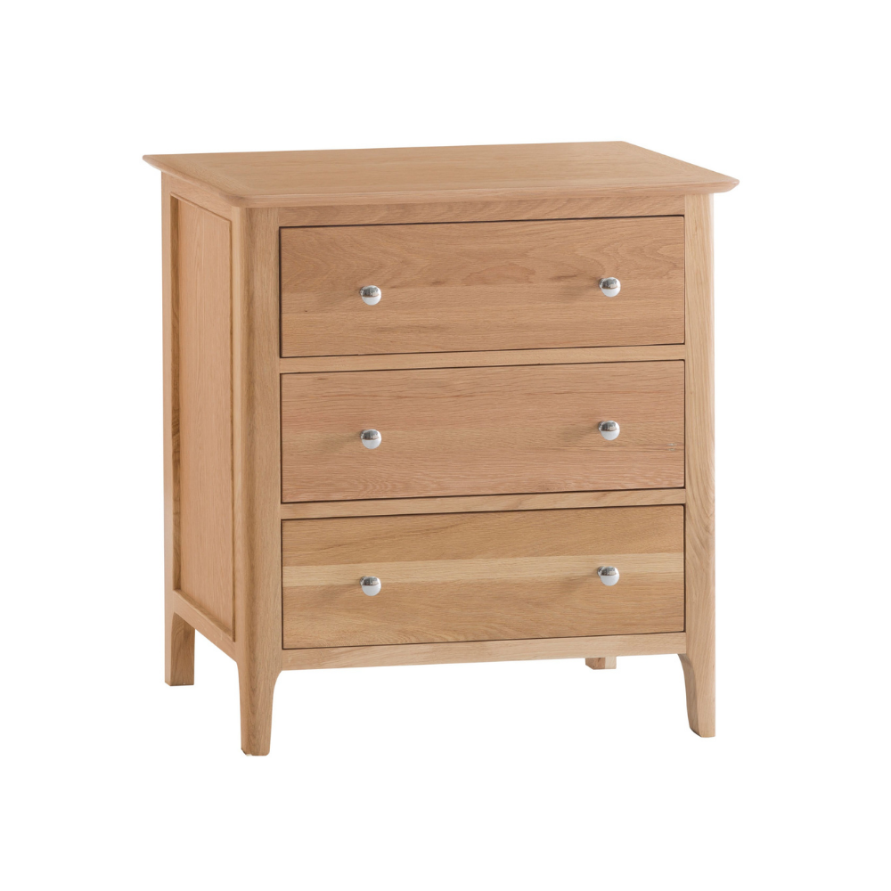 Northampton 3 Drawer Tallboy - Mainland Furniture