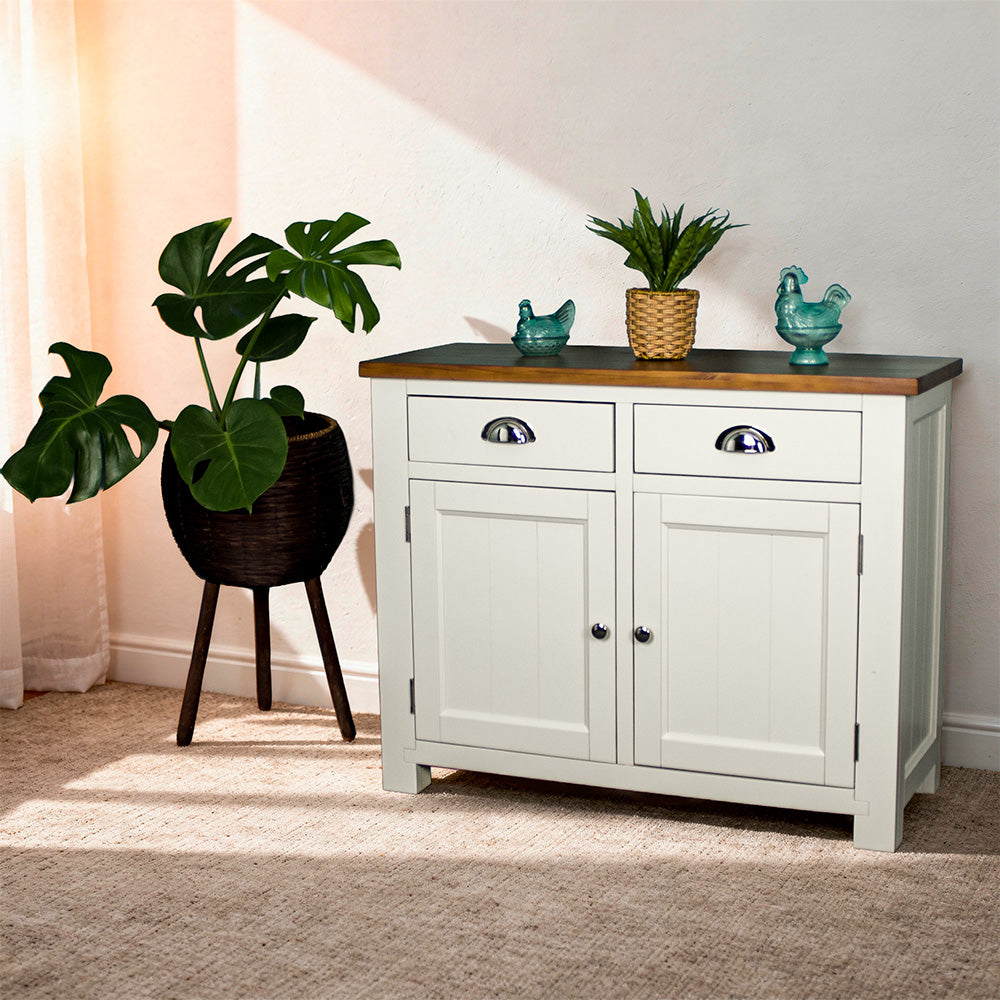 Alton 2 Door 2 Drawer NZ Pine Buffet