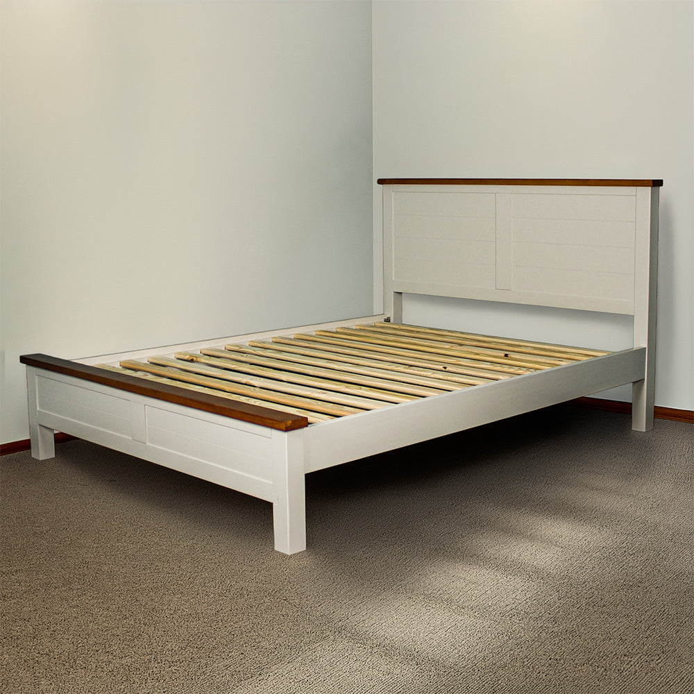 Alton King Bed + Medium Euro Top Mattress Combo