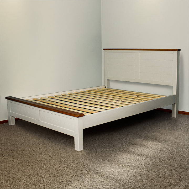 Alton King Bed + Medium Euro Top Mattress Combo