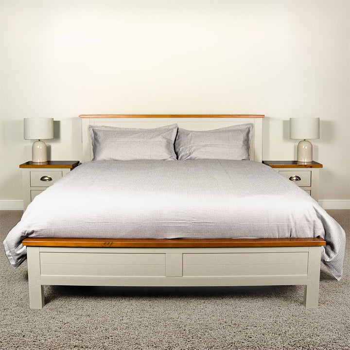 Alton King Size Pine Slat Bed Frame