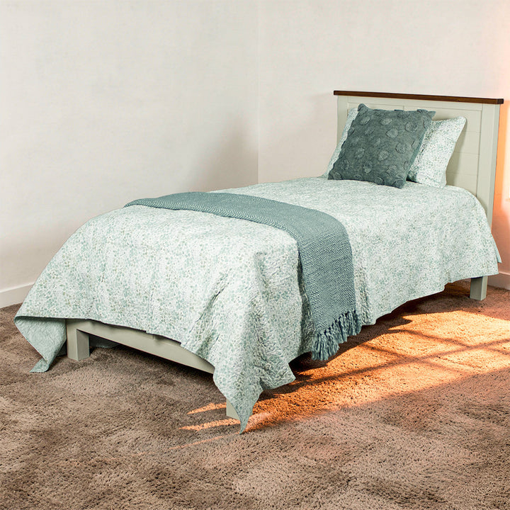 Alton Single NZ Pine Slat Bed Frame