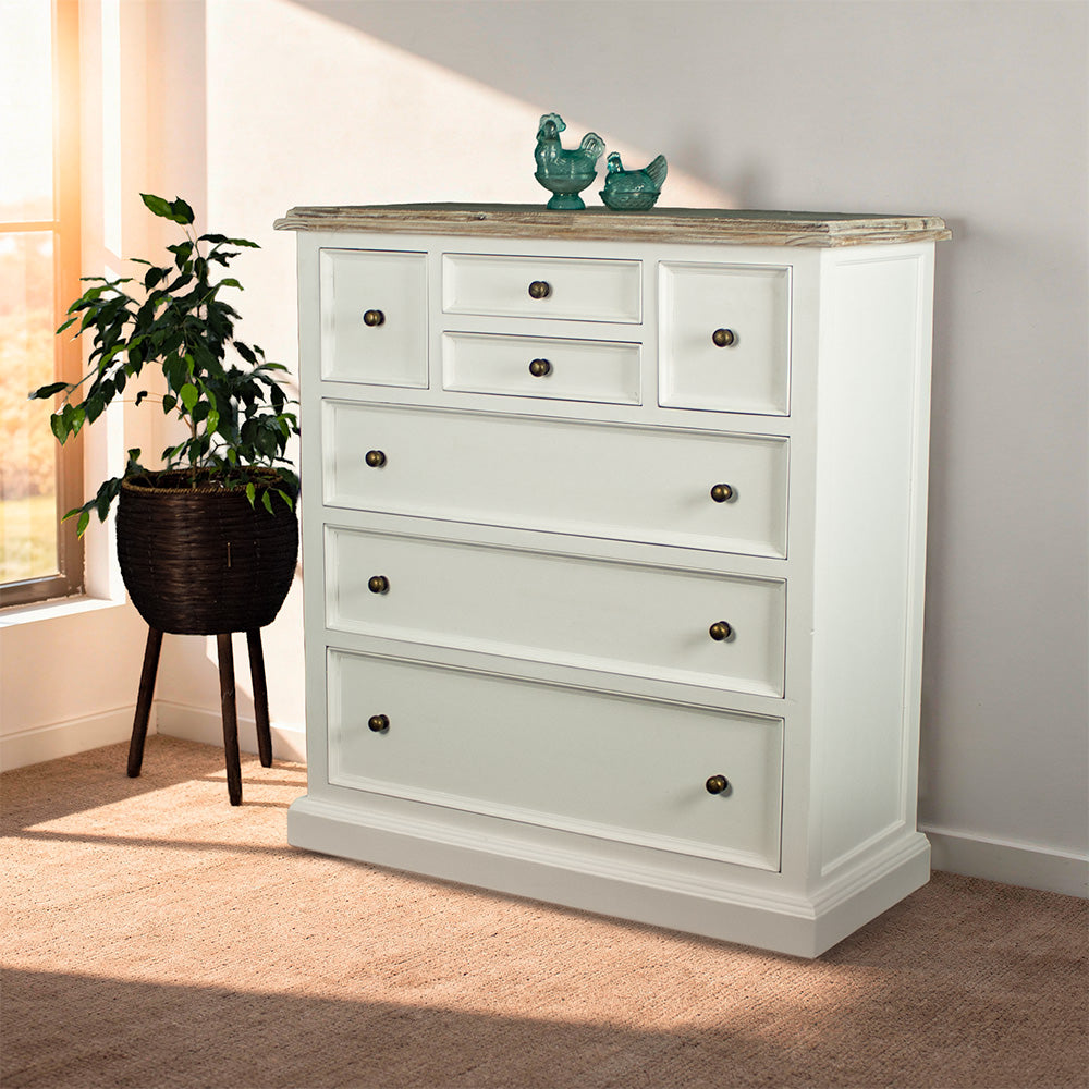 Biarritz 7 Drawer Tallboy / Chest of Drawer