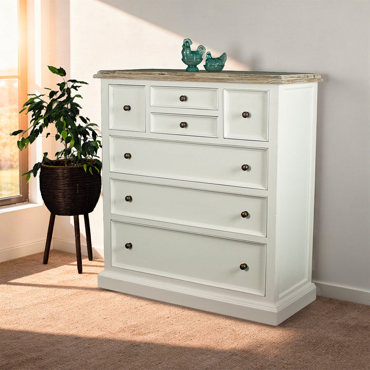 Biarritz 7 Drawer Tallboy / Chest of Drawer