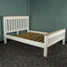 The front of the Biarritz Two-Tone Queen Size Slat Bed Frame.