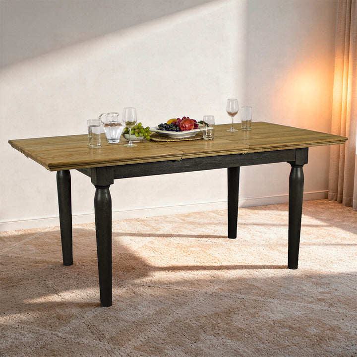 Boston Oak Extending Dining Table