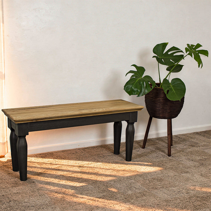 Boston Short Oak Bench