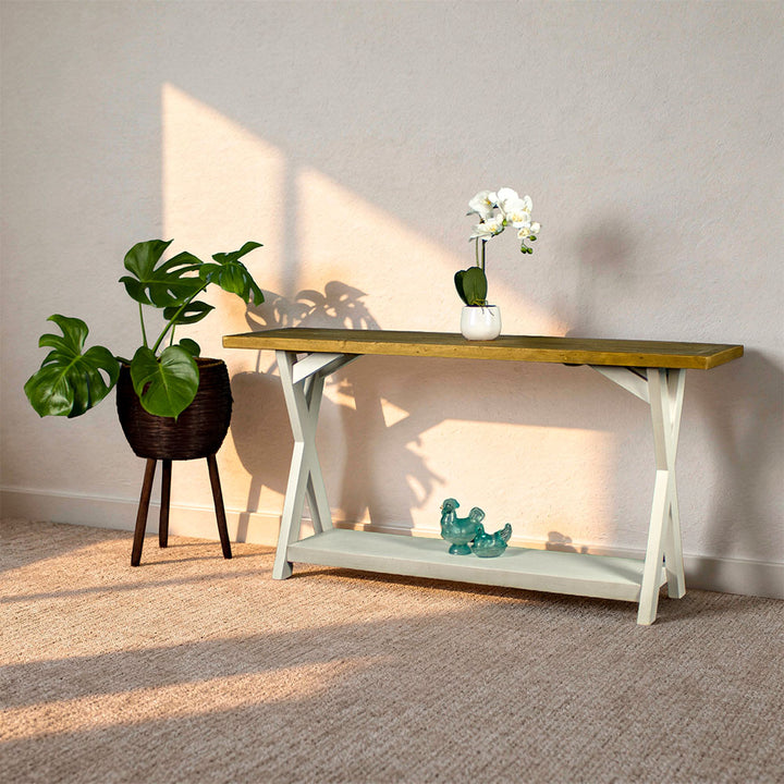 Byron Recycled Pine Console Table