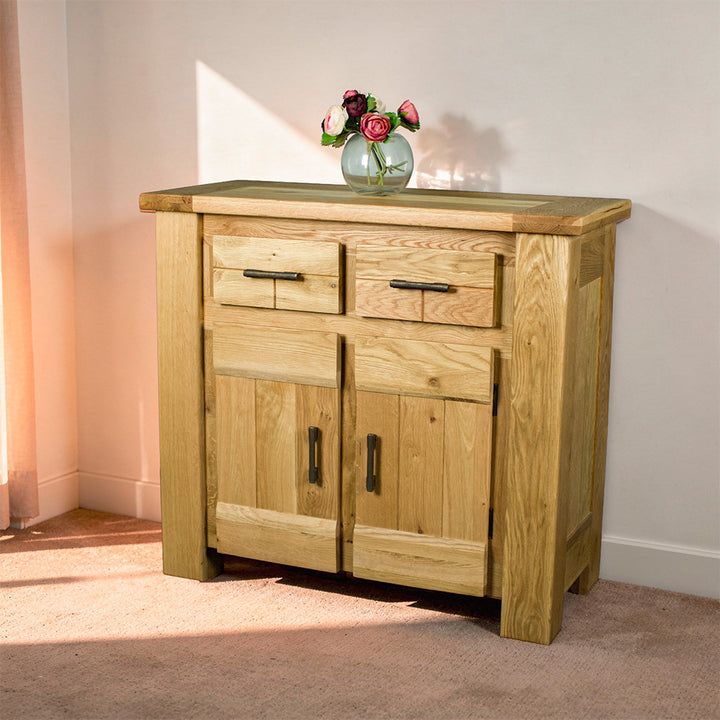 Camden 2 Door 2 Drawer White Oak Buffet