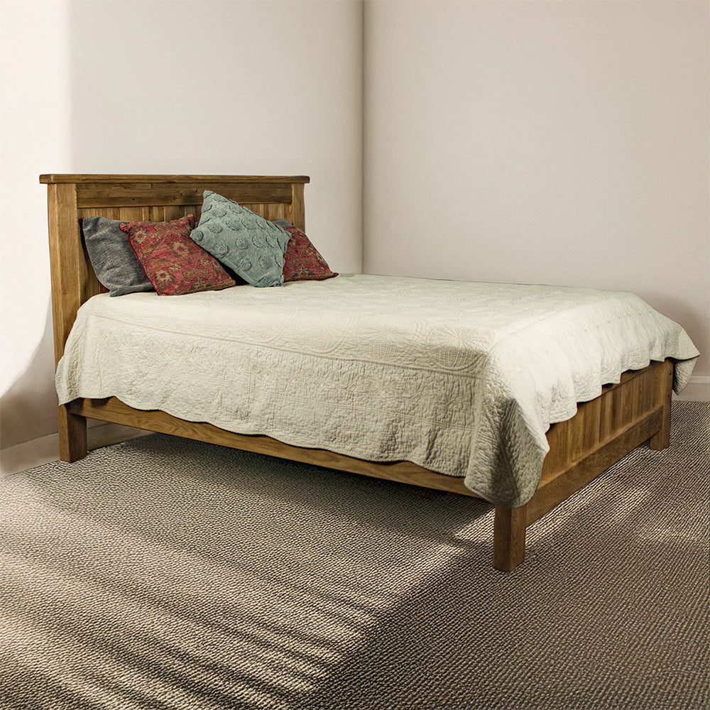 Camden Super King Size Oak Slat Bed Frame