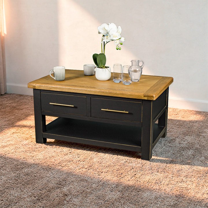 Cascais 2 Drawer Coffee Table