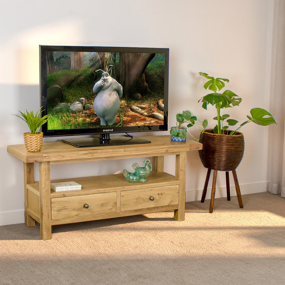 Farmhouse Oak Entertainment Unit