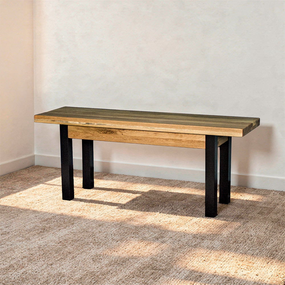 Golden Gate Oak Bench Seat