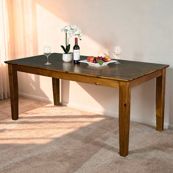 Hamilton Dining Table with Rimu Finish (1.8m)