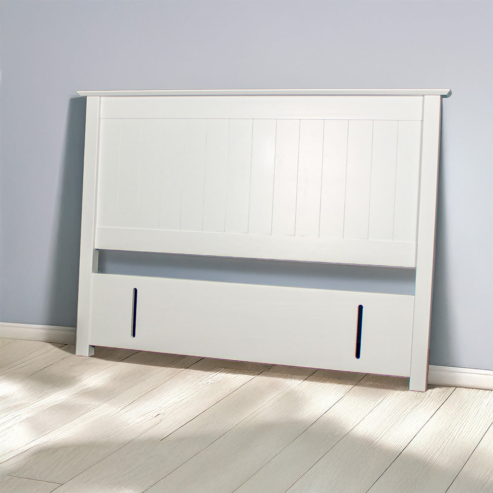 The front of the Hamilton Double Size Pine Headboard.