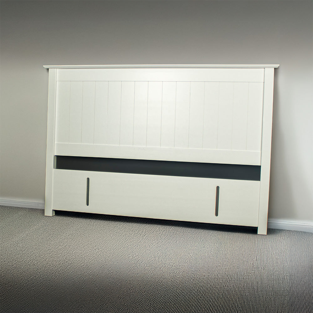 The front of the Hamilton Queen Size Pine Headboard