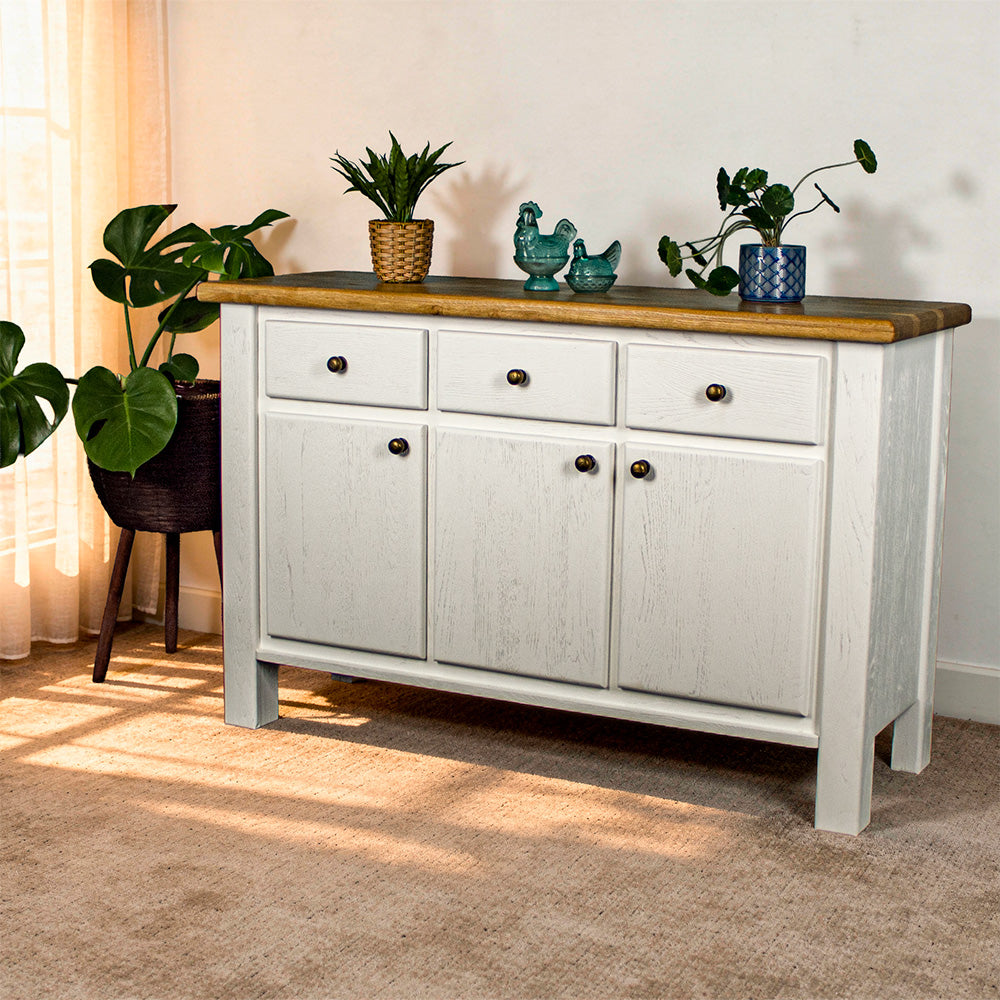 Loire Two-Tone Medium Oak Buffet
