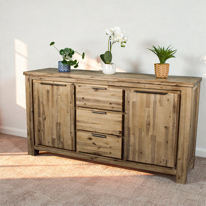 Mars 3 Drawer Large Buffet