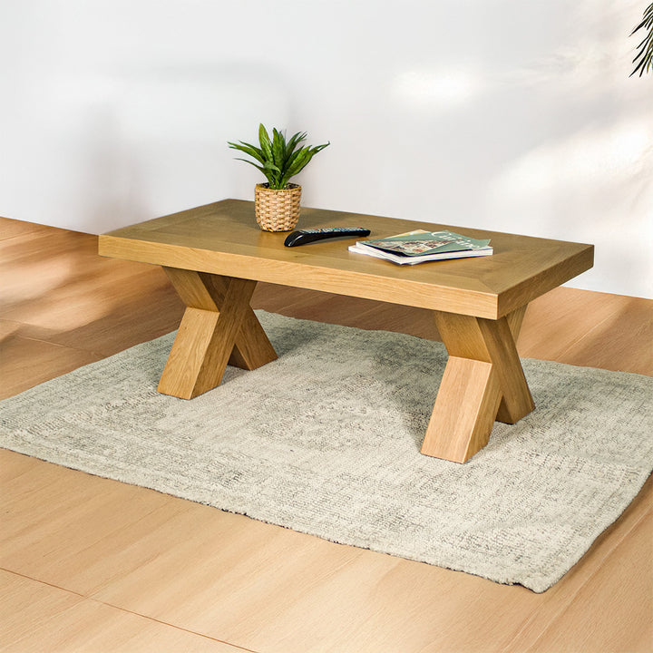 Maximus Oak Coffee Table | Mainland Furniture NZ