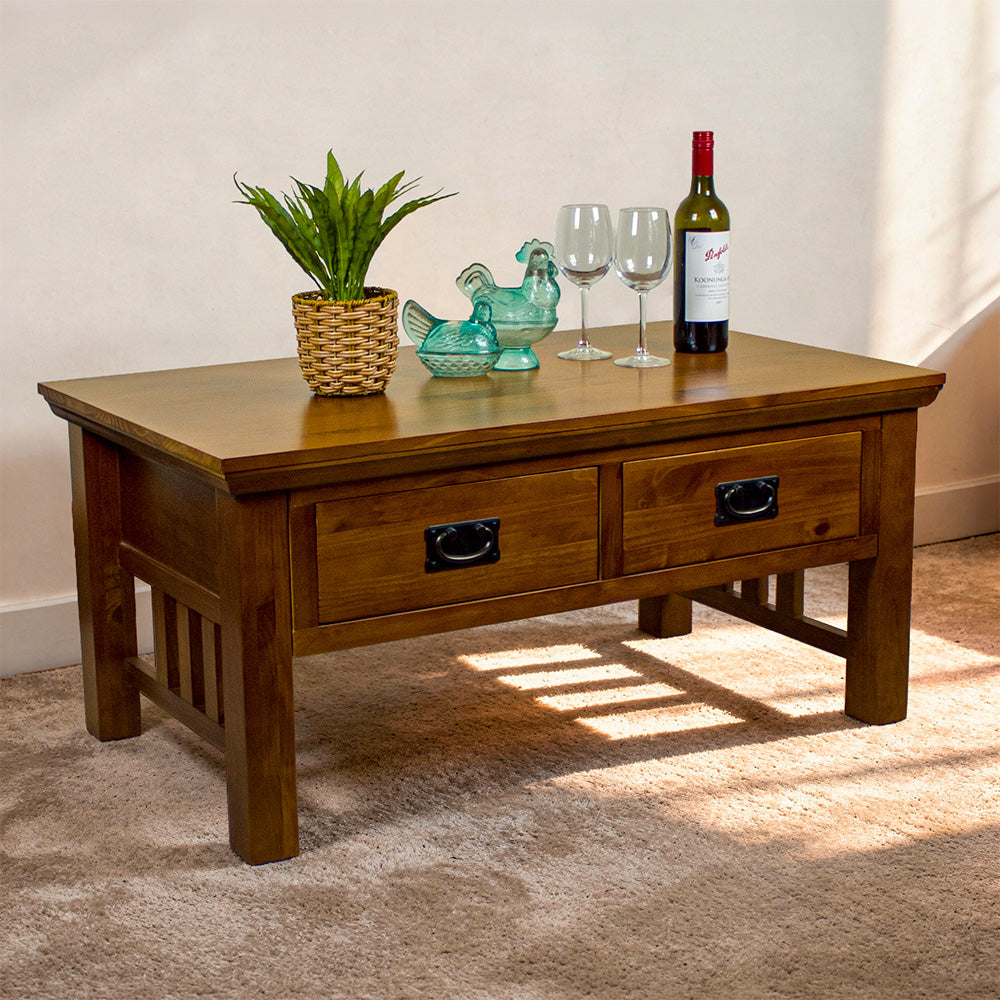 Montreal Coffee Table with 2 Drawers