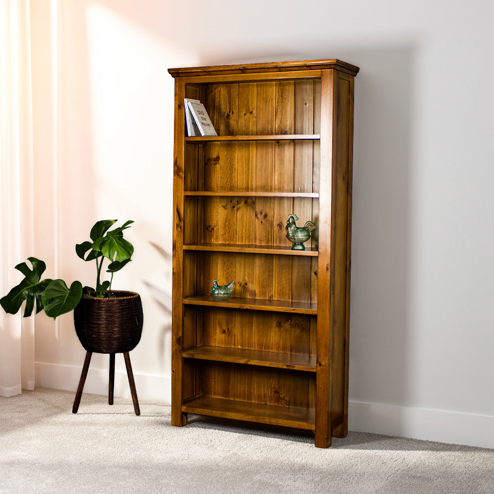 Montreal Large Pine Bookcase