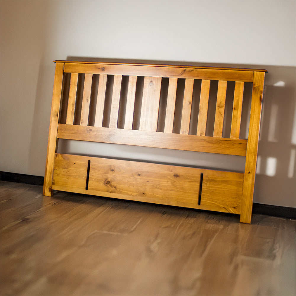 The front of the New Quebec King Size Headboard.