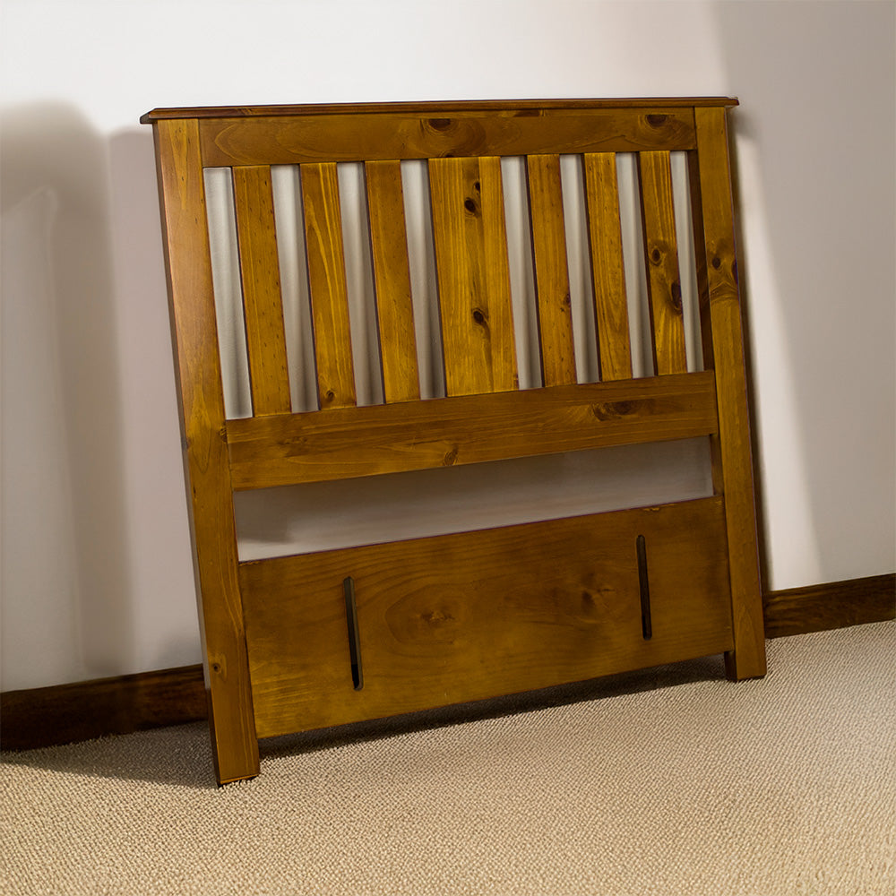 New Quebec King Single Size Pine Headboard