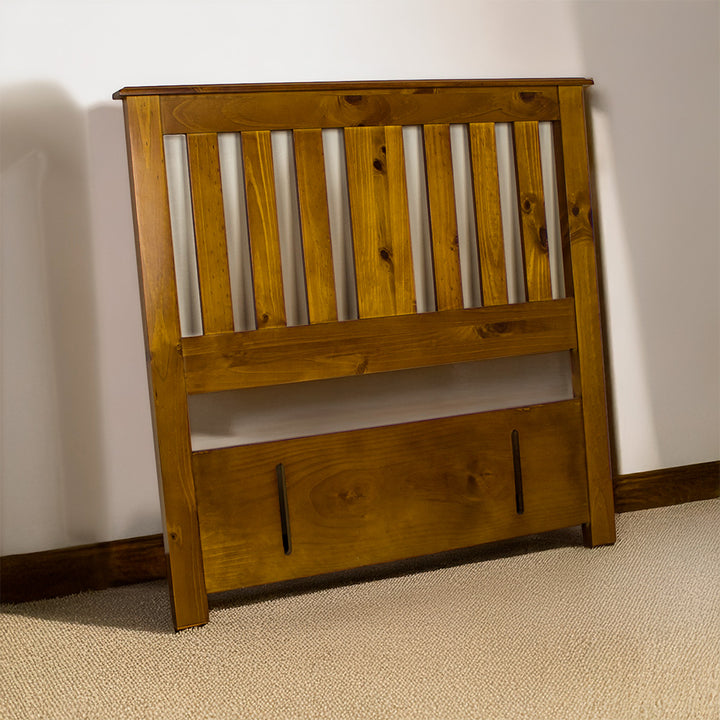 New Quebec King Single Size Pine Headboard