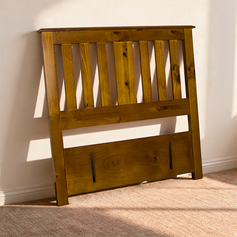 New Quebec King Single Size Pine Headboard