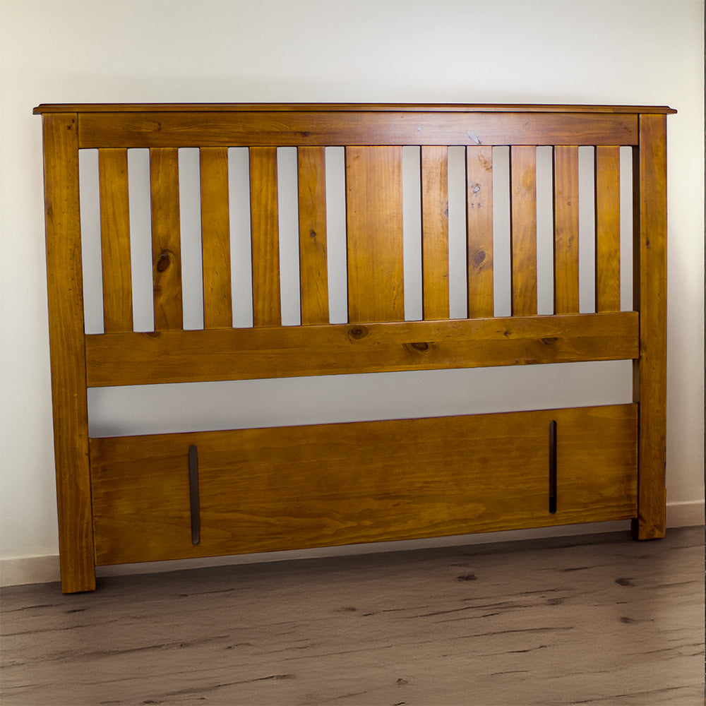 New Quebec Queen Size Pine Headboard