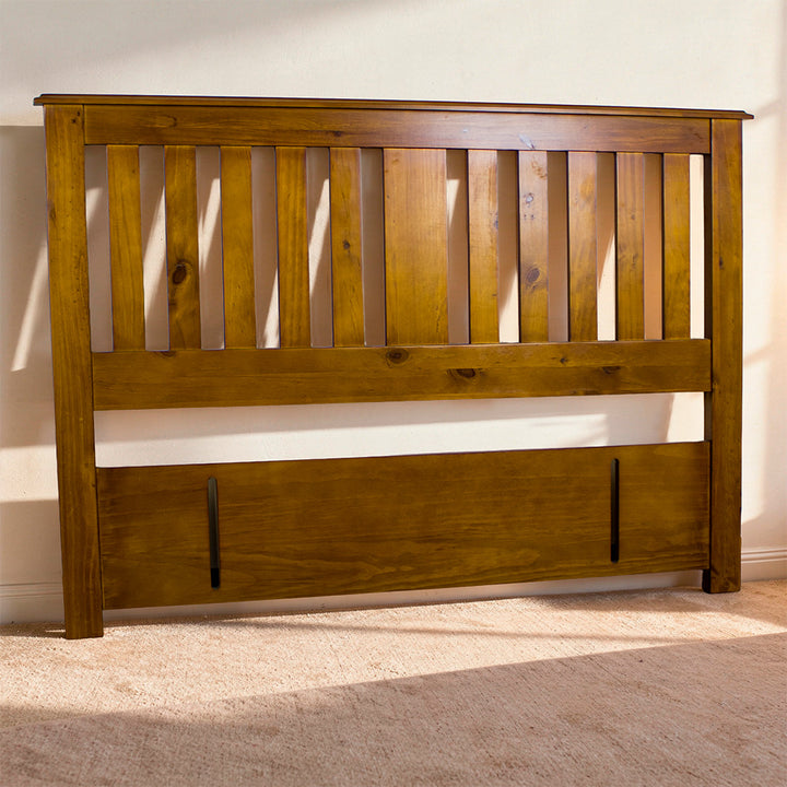 New Quebec Queen Size Pine Headboard