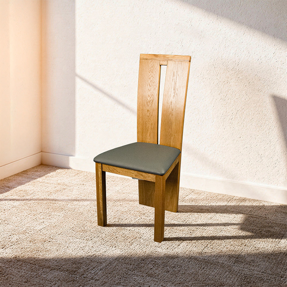 Bristol Oak Grey Dining Chair