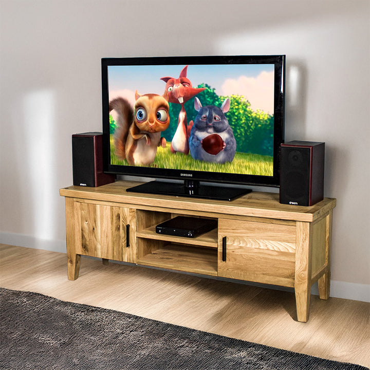 Oscar Oak Medium TV Unit