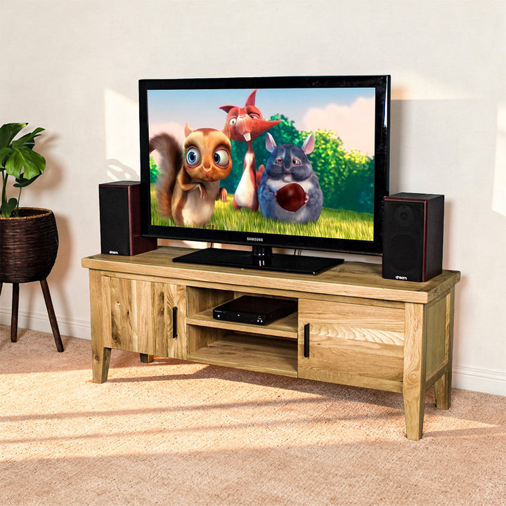 Oscar Oak Medium TV Unit