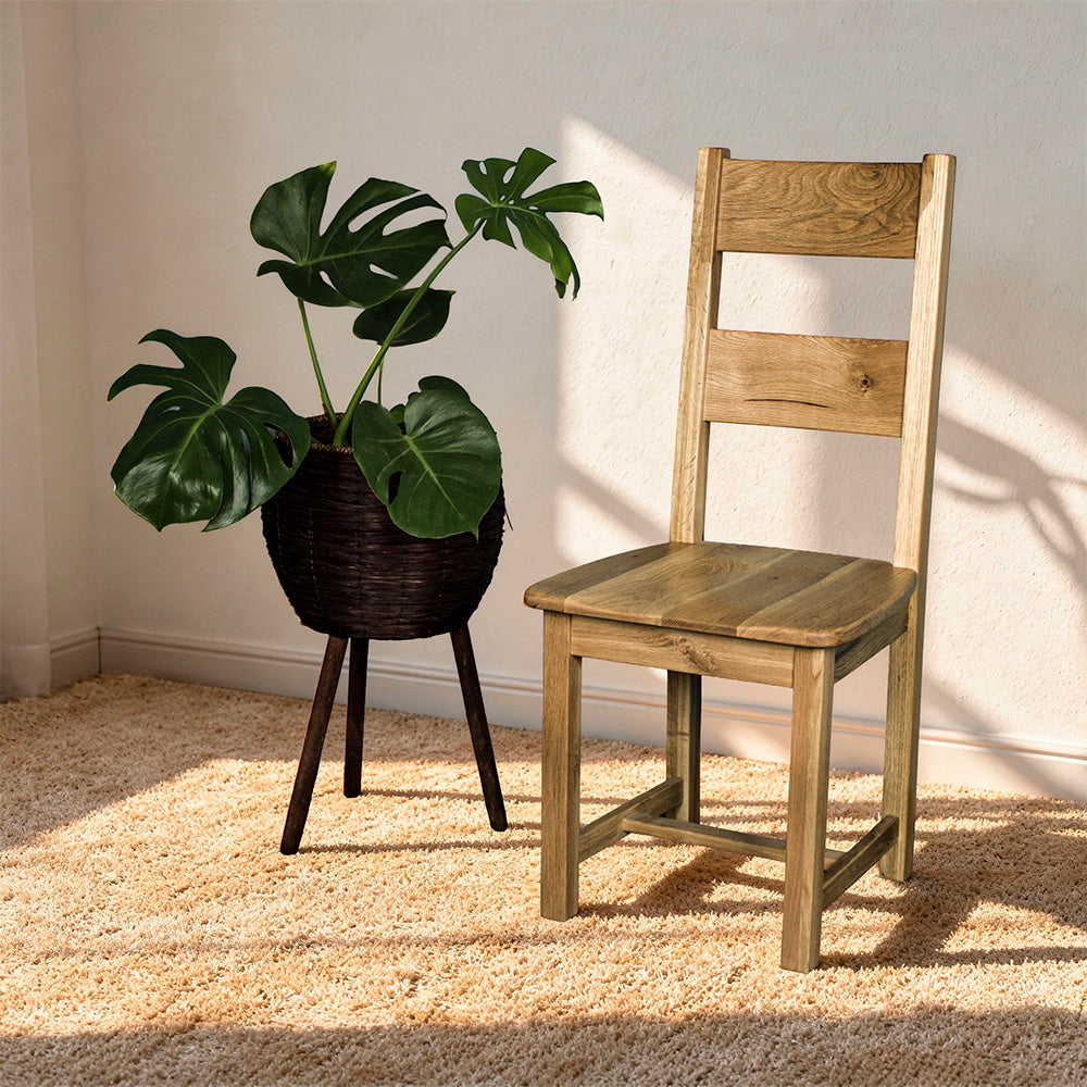 Oscar Solid Oak Dining Chair