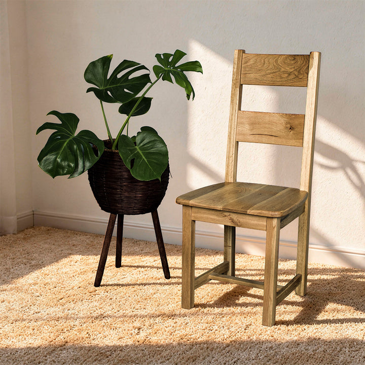 Oscar Solid Oak Dining Chair